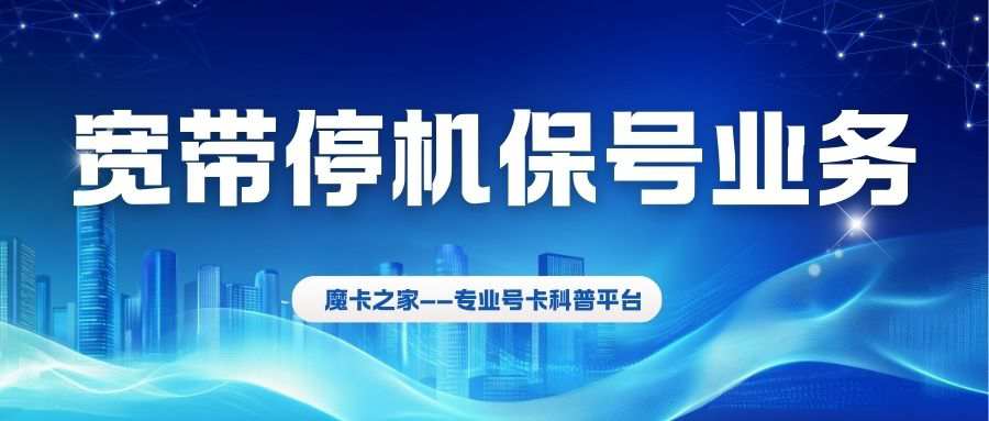 宽带停机保号每月最低收费多少？一文为你解答！