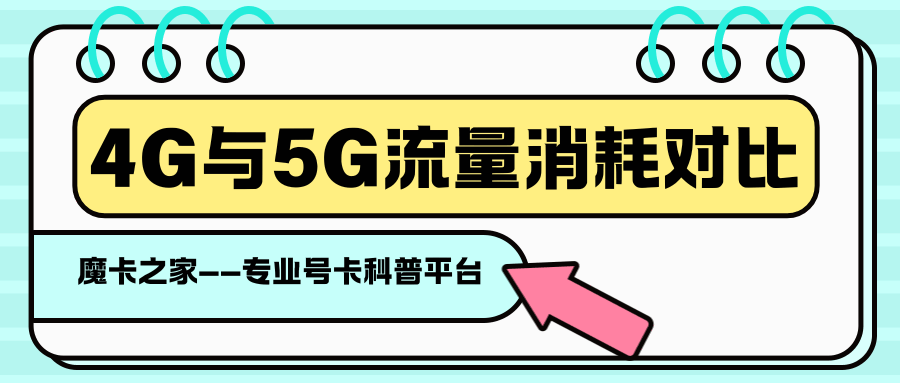 5G与4G网络下同样内容消耗流量对比：真相大揭秘！